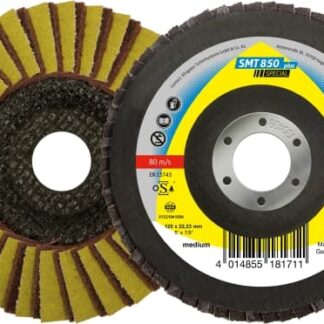Brusný lamelový talíř KLINGSPOR 312560 SMT850 125x22 P80 medium