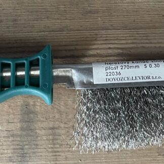 Nerezový kartáč vlnitý 270 mm. 22036